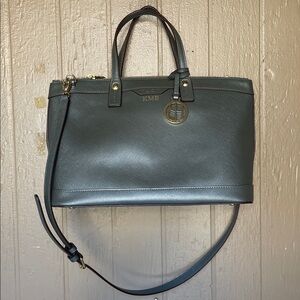 Henri Bendel West 57 TH Gray Tote Bag